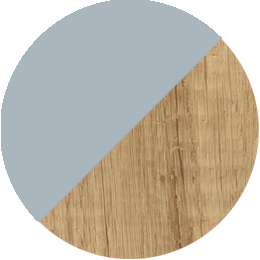 Desert Oak/Grau Sichtschutz aus Kunststoff in Holzoptik Desert Oak Silbergrau