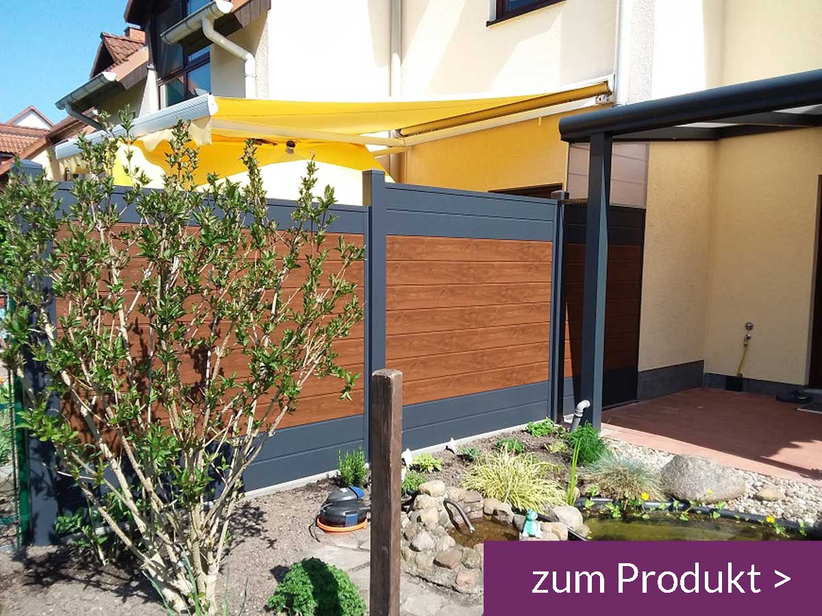 Sichtschutzzaun Poollandschaft | Gartenideen