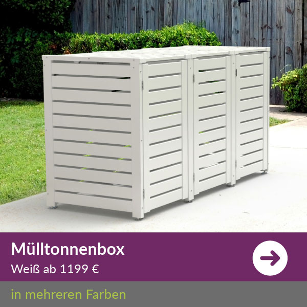 Versteck Verkleidung Mülltonne Abfallbehälter Mülltonnenbox