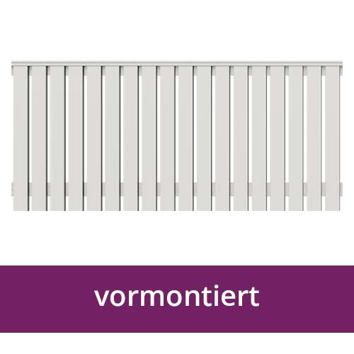 vorgefertigte Geländerelemente