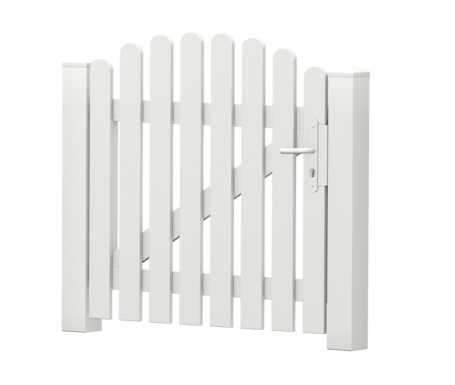 Gartenpforte_Oberbogen_PVC-Kunststoff_Weiß