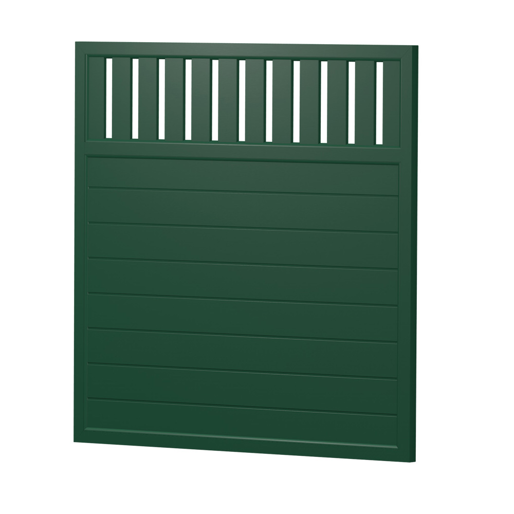 Sichtschutz Element Kunststoff Rankgitter TYP 2 180cm Grün