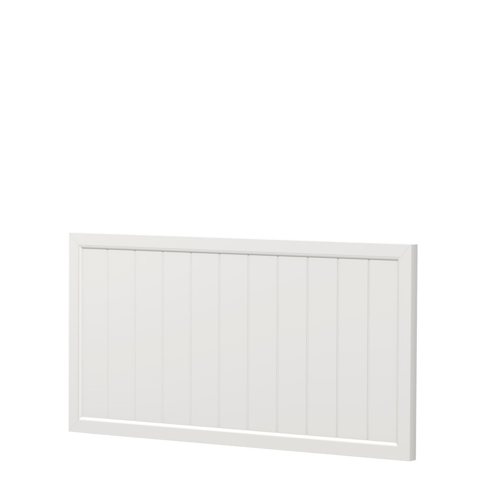 Sichtschutz_Element_Kunststoff_Gerade_Dicht_90cm_Weiß
