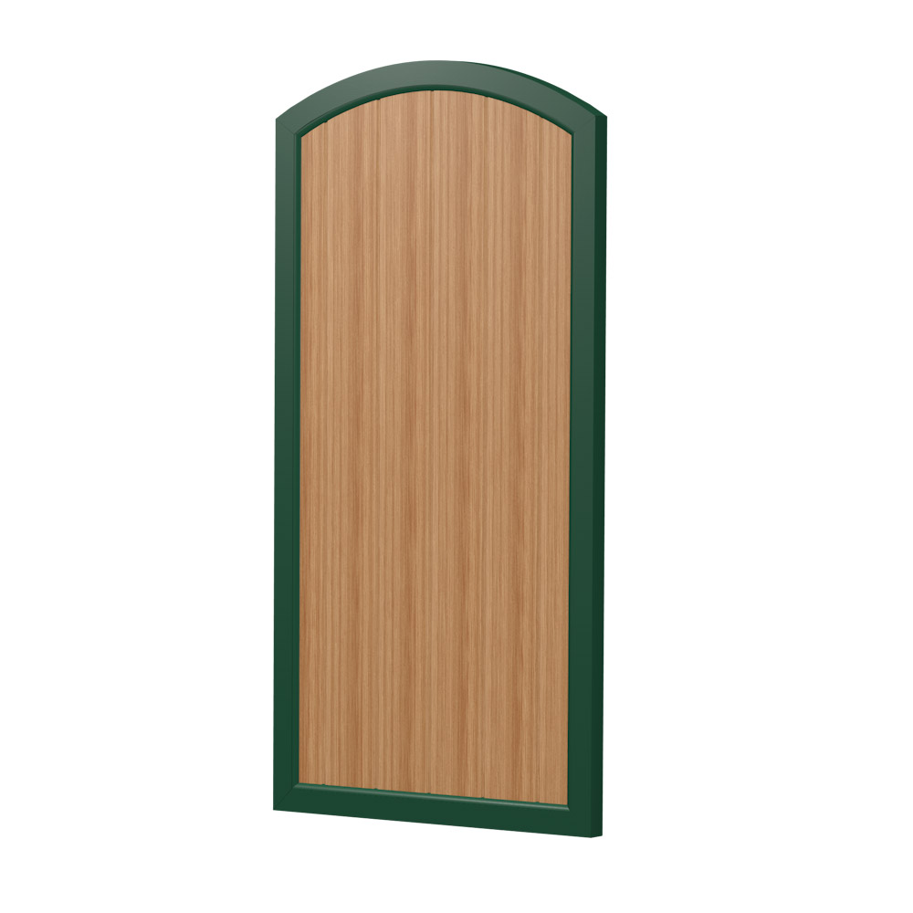 Sichtschutz Element Oberbogen Dicht 90cm Bergkiefer Grün