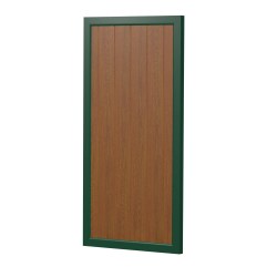 Sichtschutz_Element_Kunststoff_Dicht_90cm_Golden_Oak_Gruen