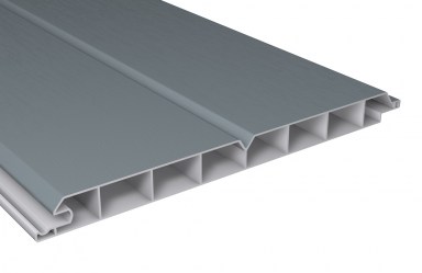 Außenverkleidung Paneele grau Silbergrau