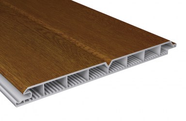 Torfüllpaneele Golden Oak Holzoptik Kunststoff PVC